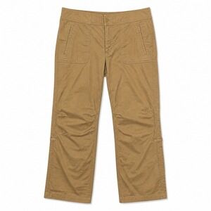North Face Khaki Cargo Pants Size 14 Hiking‎ Outdoor Utility Casual Convertible